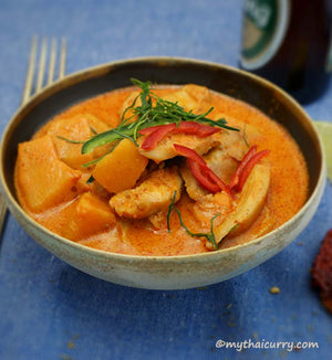 Thai Red Chicken Curry with Butternut Squash